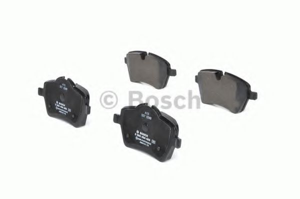 BOSCH - 0 986 494 489 - Комплект тормозных колодок, дисковый тормоз (Тормозная система)