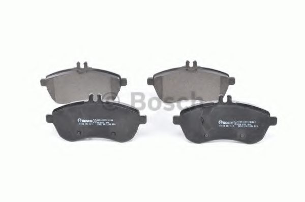 BOSCH - 0 986 494 161 - Комплект тормозных колодок, дисковый тормоз (Тормозная система)