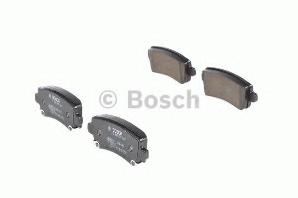 BOSCH - 0 986 494 297 - Комплект тормозных колодок, дисковый тормоз (Тормозная система)