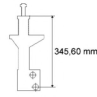 SACHS - 170 160 - Амортизатор (Подвеска / амортизация)