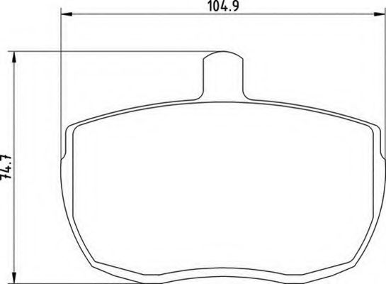 MAGNETI MARELLI - 363700200381 - Комплект тормозных колодок, дисковый тормоз (Тормозная система)