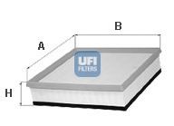 UFI - 30.556.00 - Воздушный фильтр (Система подачи воздуха)