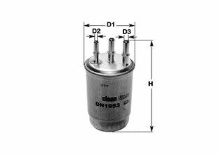 CLEAN FILTERS - DN1953 - Топливный фильтр (Система подачи топлива)