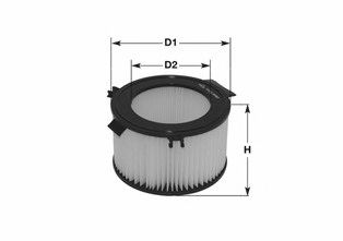 CLEAN FILTERS - NC2085 - Фильтр, воздух во внутренном пространстве (Отопление / вентиляция)