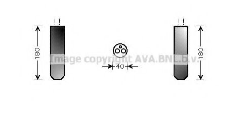 AVA QUALITY COOLING - TOD015 - Осушитель, кондиционер