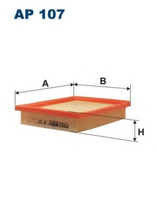 FILTRON - AP107 - Воздушный фильтр (Система подачи воздуха)