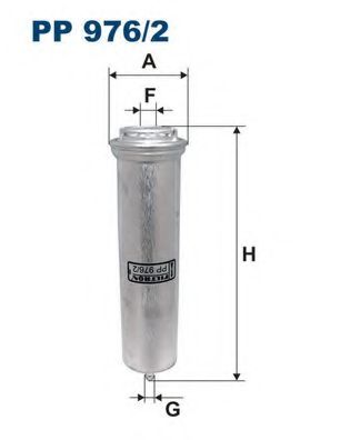 FILTRON - PP976/2 - Топливный фильтр (Система подачи топлива)