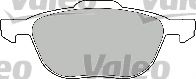VALEO - 598649 - Комплект тормозных колодок, дисковый тормоз (Тормозная система)
