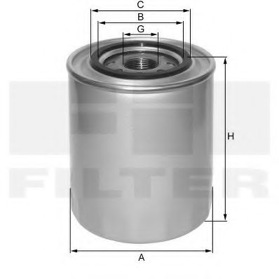 FIL FILTER - ZP 540 A - Масляный фильтр (Смазывание)