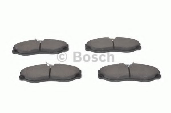 BOSCH - 0 986 424 204 - Комплект тормозных колодок, дисковый тормоз (Тормозная система)