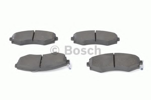 BOSCH - 0 986 424 215 - Комплект тормозных колодок, дисковый тормоз (Тормозная система)