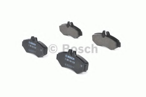 BOSCH - 0 986 424 516 - Комплект тормозных колодок, дисковый тормоз (Тормозная система)