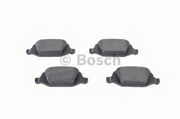 BOSCH - 0 986 424 756 - Комплект тормозных колодок, дисковый тормоз (Тормозная система)