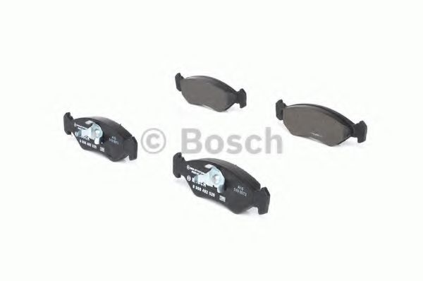 BOSCH - 0 986 492 020 - Комплект тормозных колодок, дисковый тормоз (Тормозная система)