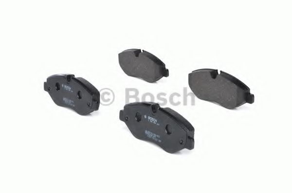 BOSCH - 0 986 494 121 - Комплект тормозных колодок, дисковый тормоз (Тормозная система)