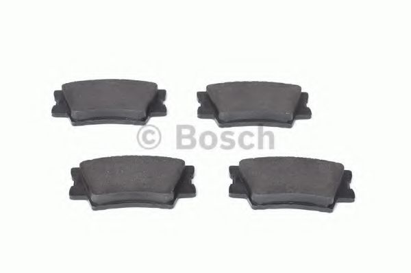 BOSCH - 0 986 494 154 - Комплект тормозных колодок, дисковый тормоз (Тормозная система)