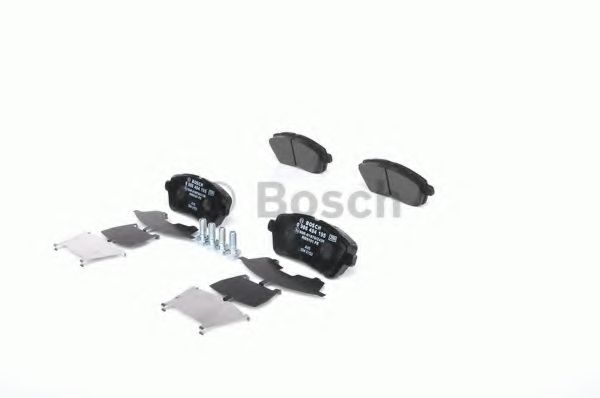 BOSCH - 0 986 494 195 - Комплект тормозных колодок, дисковый тормоз (Тормозная система)