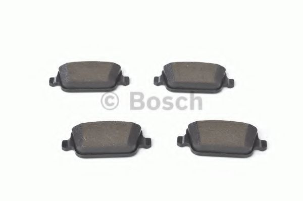 BOSCH - 0 986 494 214 - Комплект тормозных колодок, дисковый тормоз (Тормозная система)