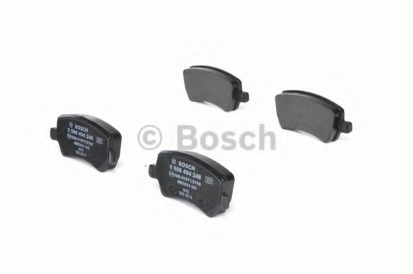 BOSCH - 0 986 494 248 - Комплект тормозных колодок, дисковый тормоз (Тормозная система)