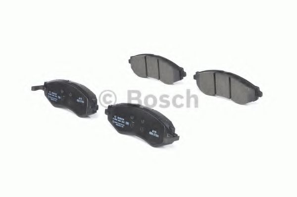 BOSCH - 0 986 494 343 - Комплект тормозных колодок, дисковый тормоз (Тормозная система)