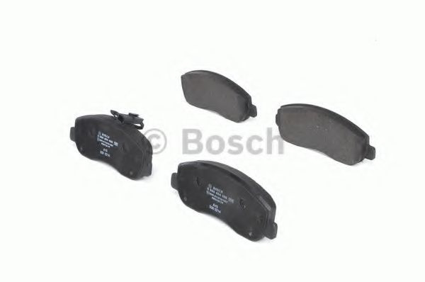 BOSCH - 0 986 494 498 - Комплект тормозных колодок, дисковый тормоз (Тормозная система)