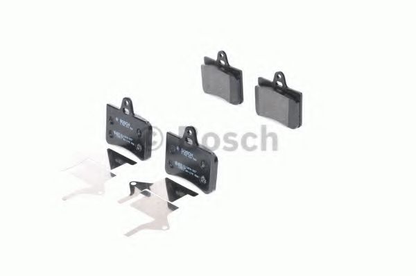 BOSCH - 0 986 424 580 - Комплект тормозных колодок, дисковый тормоз (Тормозная система)