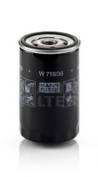 MANN-FILTER - W 719/36 - Масляный фильтр (Смазывание)
