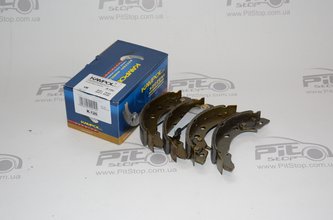 KAMPOL - K120 - Гальмівні колодки барабанні зад. 180х31 VW Golf/Polo 79-