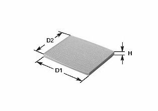 CLEAN FILTERS - NC2081CA - Фильтр, воздух во внутренном пространстве (Отопление / вентиляция)