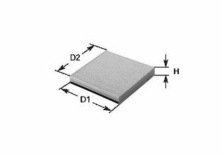 CLEAN FILTERS - NC2199 - Фильтр, воздух во внутренном пространстве (Отопление / вентиляция)