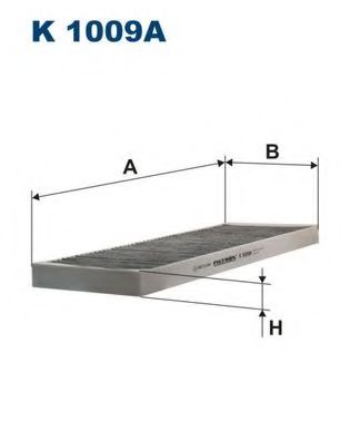 FILTRON - K1009A - Фильтр, воздух во внутренном пространстве (Отопление / вентиляция)