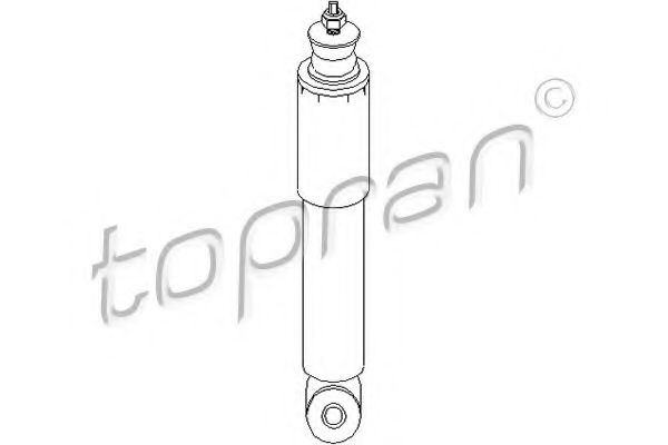 TOPRAN - 108 366 - Амортизатор (Подвеска / амортизация)