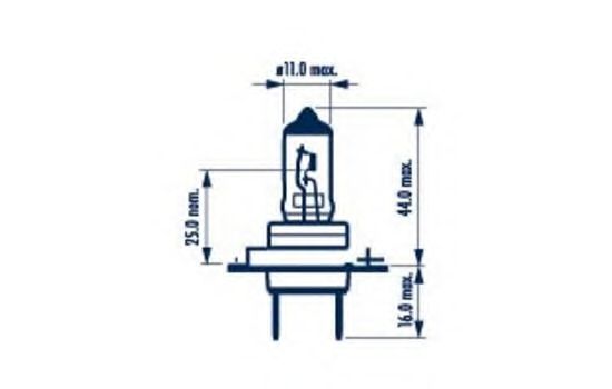 NARVA - 48329 - Лампа накаливания, фара дальнего света (Освещение)