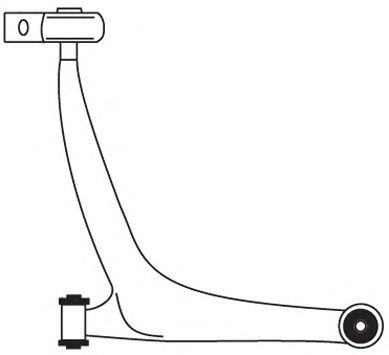 FRAP - 2832 - Рычаг независимой подвески колеса, подвеска колеса (Подвеска колеса)