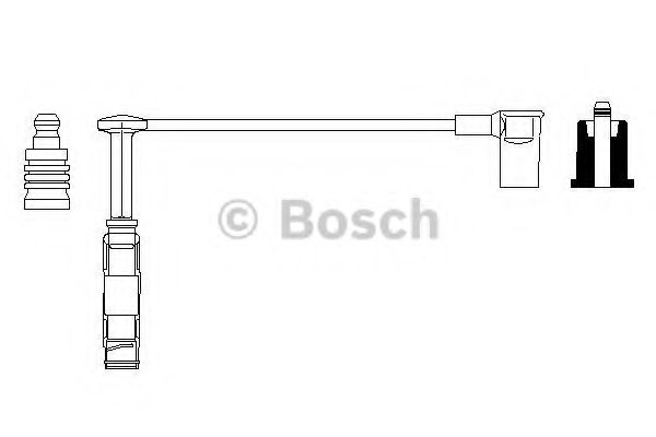 BOSCH - 0 356 912 930 - Провод зажигания (Система зажигания)