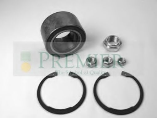 BRT BEARINGS - BRT1299 - Комплект подшипника ступицы колеса (Подвеска колеса)