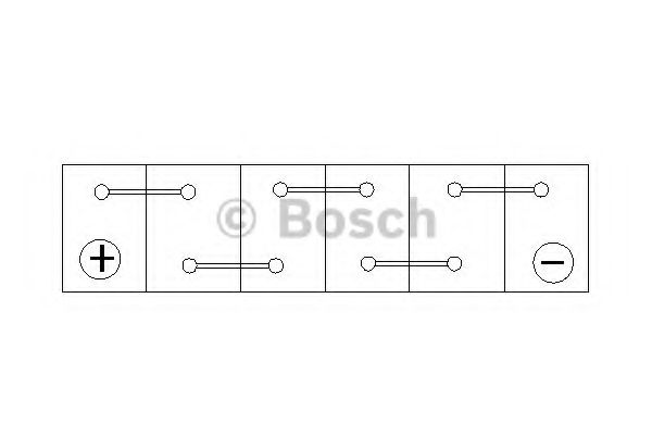 BOSCH - 0 092 S40 060 - Стартерная аккумуляторная батарея (Система стартера)