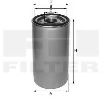 FIL FILTER - ZP 557 B - Масляный фильтр (Смазывание)