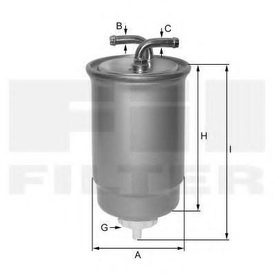 FIL FILTER - ZP 05/3 F - Топливный фильтр (Система подачи топлива)