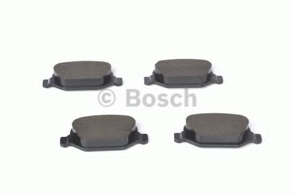 BOSCH - 0 986 424 553 - Комплект тормозных колодок, дисковый тормоз (Тормозная система)