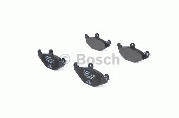 BOSCH - 0 986 461 148 - Комплект тормозных колодок, дисковый тормоз (Тормозная система)