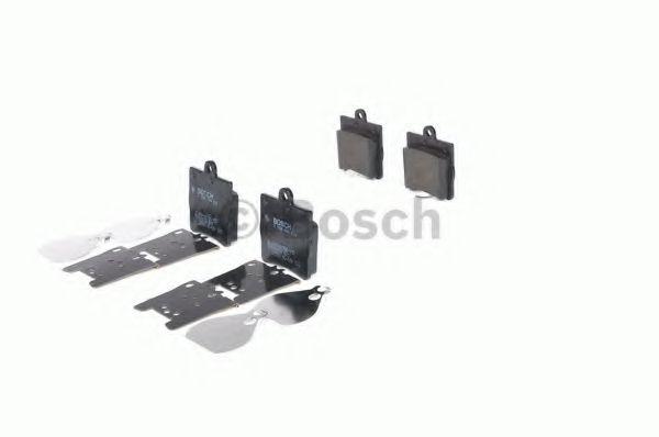 BOSCH - 0 986 494 016 - Комплект тормозных колодок, дисковый тормоз (Тормозная система)