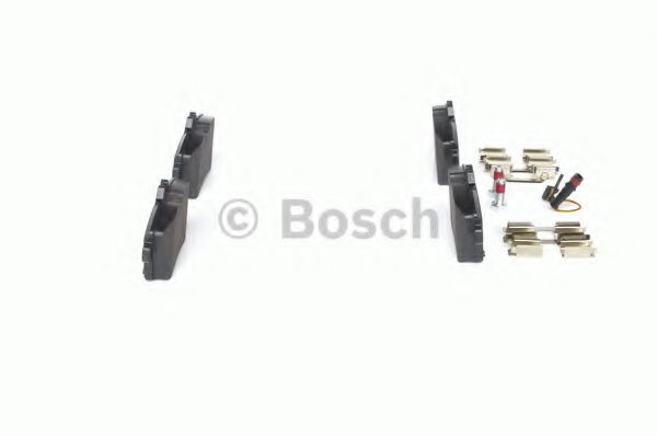 BOSCH - 0 986 494 087 - Комплект тормозных колодок, дисковый тормоз (Тормозная система)