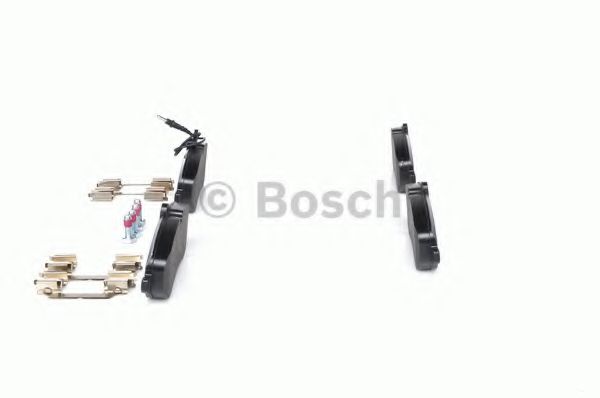 BOSCH - 0 986 494 163 - Комплект тормозных колодок, дисковый тормоз (Тормозная система)