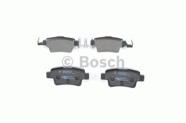 BOSCH - 0 986 494 222 - Комплект тормозных колодок, дисковый тормоз (Тормозная система)