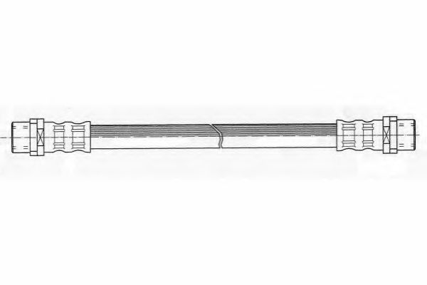 FERODO - FHY2166 - Тормозной шланг (Тормозная система)