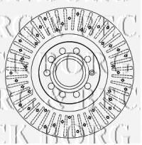 BORG & BECK - BBD5791S - Тормозной диск (Тормозная система)