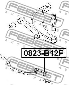 FEBEST - 0823-B12F - Тяга / стойка, стабилизатор (Подвеска колеса)