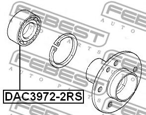 FEBEST - DAC3972-2RS - Подшипник ступицы колеса (Подвеска колеса)