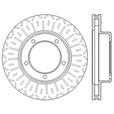 JURID - 562559JC - Тормозной диск (Тормозная система)